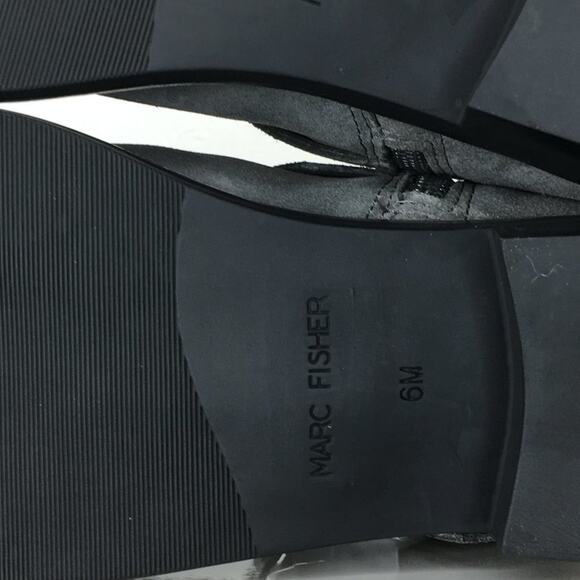 NIB‎ Marc Fisher Parole Buckle Moto Biker Boots Suede 6M - Picture 6 of 7